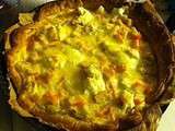 Quiche poireaux surimi