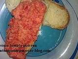 Sauce tomate poivron