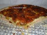 Quiche saumon-poireaux