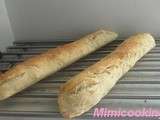 Baguette de pain maison (map)