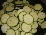 Delicieux gratin fondant de pomme de terre et courgette