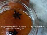 Confiture de potiron à la vanille et fleurs de badiane