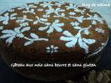 Gâteau aux noix ( sans beurre et sans gluten)