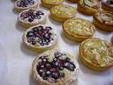 Amandines aux fruits rouges