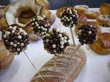 Cake pops aux 3 chocolats