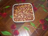 Clafoutis de cerises rouges de Fougerolles