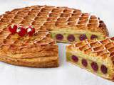 Galette griottines/Pistache Epiphanie 2014