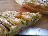 Quiche aux courgettes