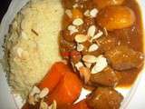 Tajine d agneau aux abricots et aux amandes