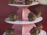 Cupcakes tout chocolat et son glaçage express