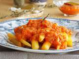 Batata Mchermla a l’algéroise {frites en sauce tomate}