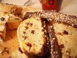 Biscottis aux amandes & cranberries (canneberges)