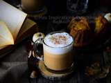 Café latte pumpkin spice latte