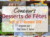 Concours : Dessert de fêtes