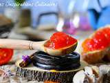 Confiture de tomates rouges