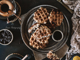 Cookies noix de pecan façon gaufre