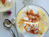 Crème anglaise a l’orange