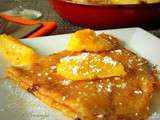 Crêpes sans oeufs / sauce à l’orange