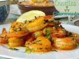 Crevettes sautees a la chermoula