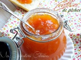 Facile de confiture de pêches maison