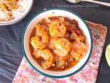 Fricassee de crevettes : recette Antillaise