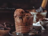 Glace double chocolat avec ou sans sorbetière
