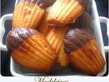 Madeleines au miel et amande (facile, rapide)