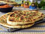 Naan, pain indien (viande hachée)