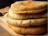 Pain pita (pain libanais) / cumin & coriandre