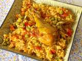 Riz au poulet / cuisine algerienne