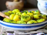 Salade de pomme de terre à la salsa Verde