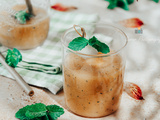 Smoothie au melon, avec banane et menthe