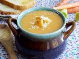 Soupe au tapioca et aux légumes