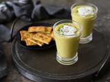 Soupe de courgette lentilles corail