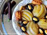 Tajine Hlou aux poires et aux pruneaux (sans viande)