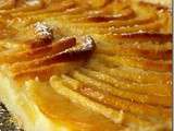 Tarte aux pommes alsacienne facile