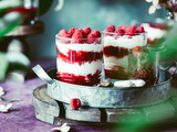 Verrines mascarpone et framboises