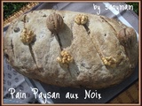 Pain paysan aux noix