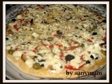 Pizza tomates champignons