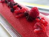 Bûche d'août - bis - fruits rouges