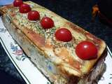 Courgettes et tomates en terrine