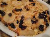 Gratin de poires aux amandes