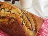 Banana bread aux petites de chocolat