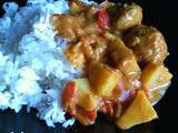 Boulettes de boeuf au curry rouge