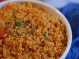 Boulghour turc (bulgur pilavi)