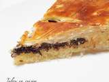 Galette des rois noix de coco chocolat