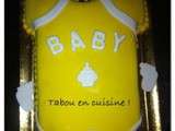 Gâteau body baby shower