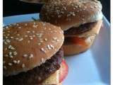 Hamburgers et potatoes maison