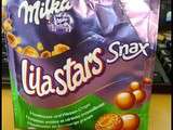 Milka lilastars snax