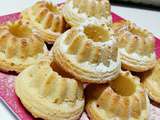 Mini bundt cake au citron et yaourt